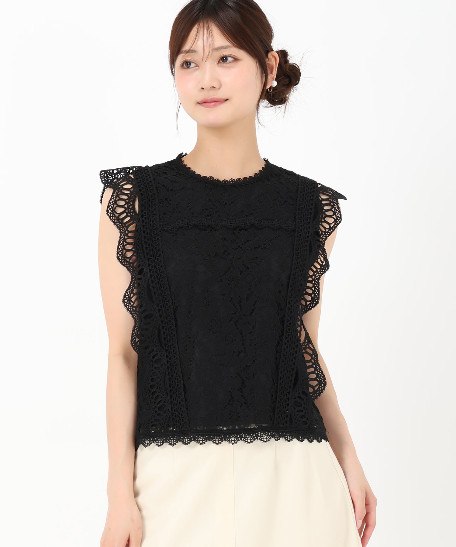 M-premier - 美品♡エムプルミエ♡フラワーケミカルレース