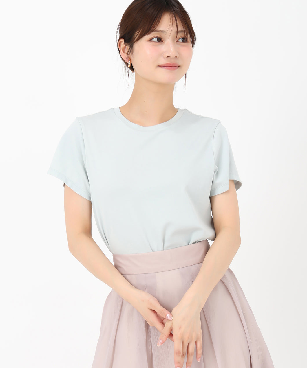 バックフォトTシャツ/MM528204 (グリーン)