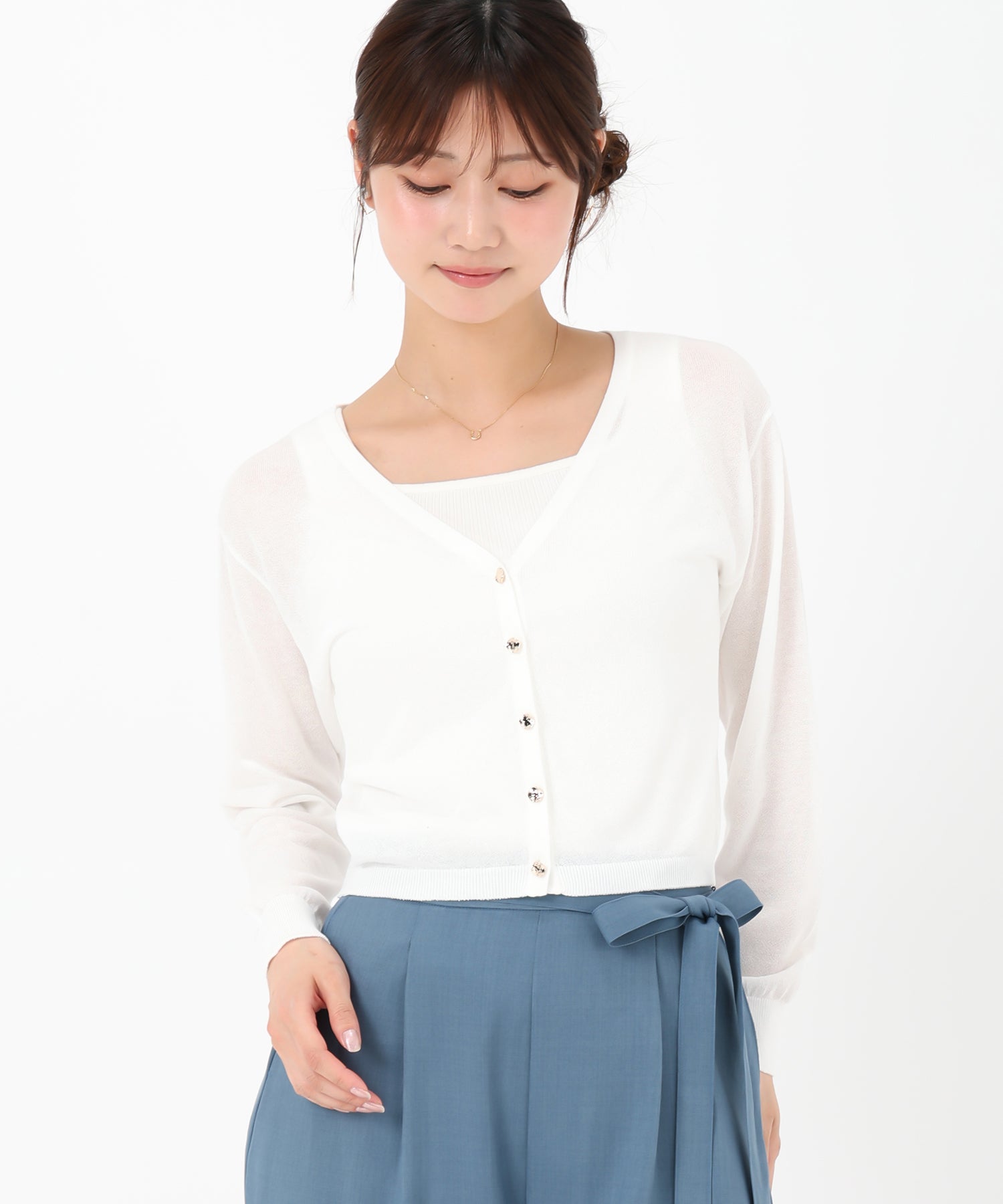 美品 MISCH MASCH♡カーディガン ラメシアーVネックカーディガン/MM528408 – MISCH MASCH|31 Sons