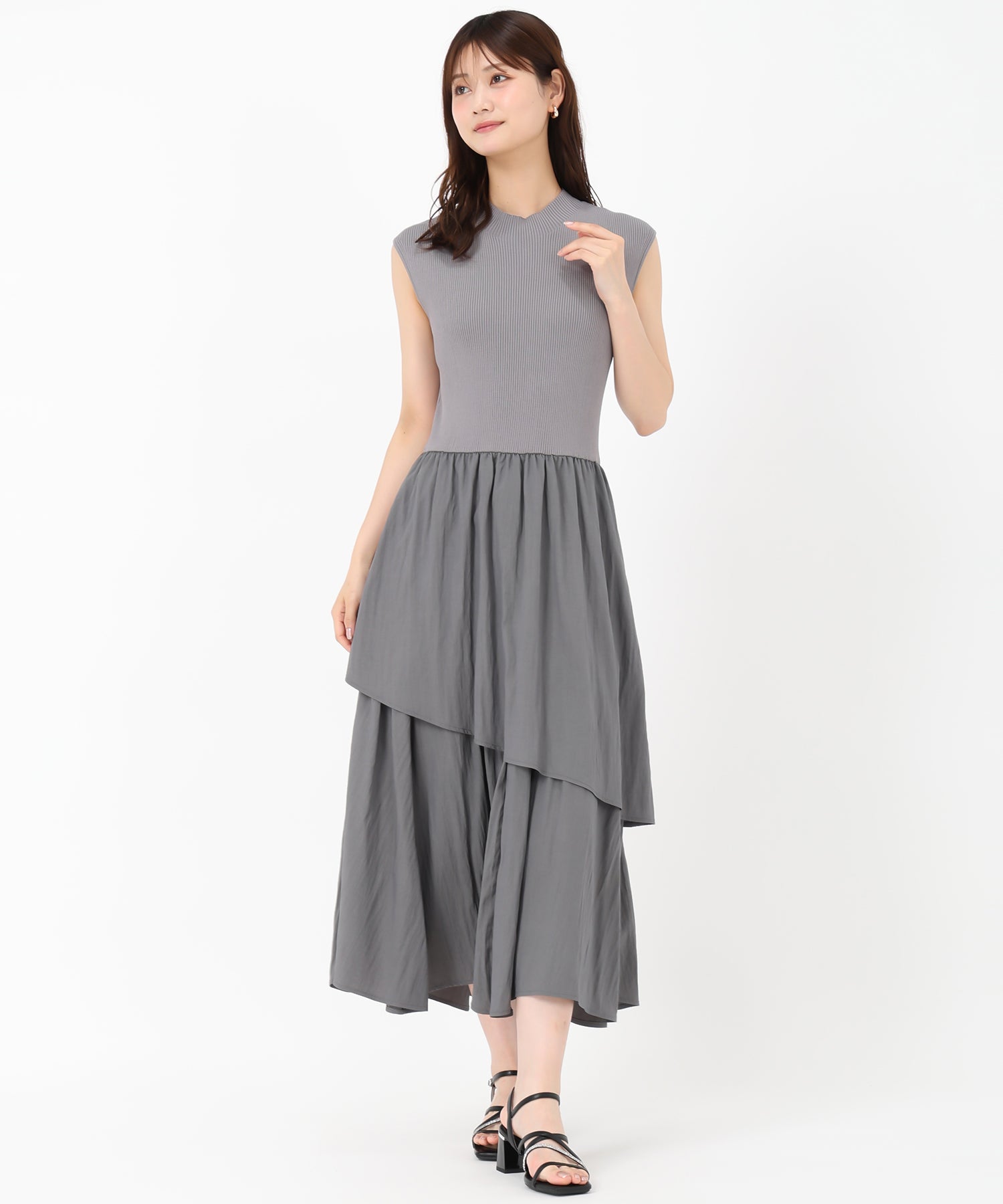 WEB限定アイテム】ドッキングニットワンピース/MM557405 – MISCH MASCH