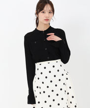 画像をギャラリービューアに読み込む, シアーポロニット/TT518315 (ブラック)
