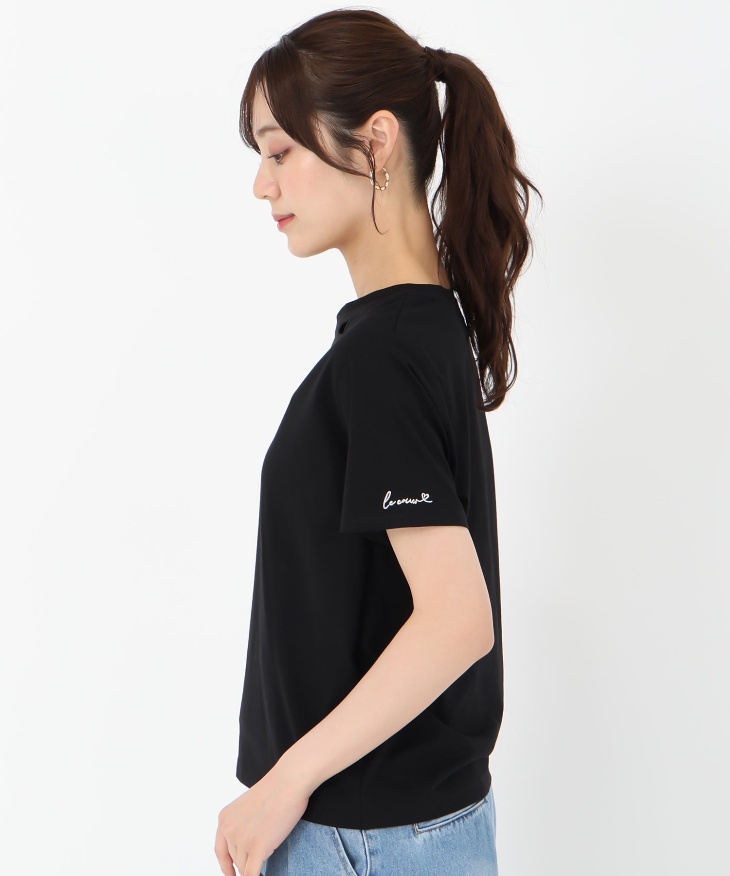 ハートカットワークTシャツ/TT518213 – MISCH MASCH|31 Sons de mode