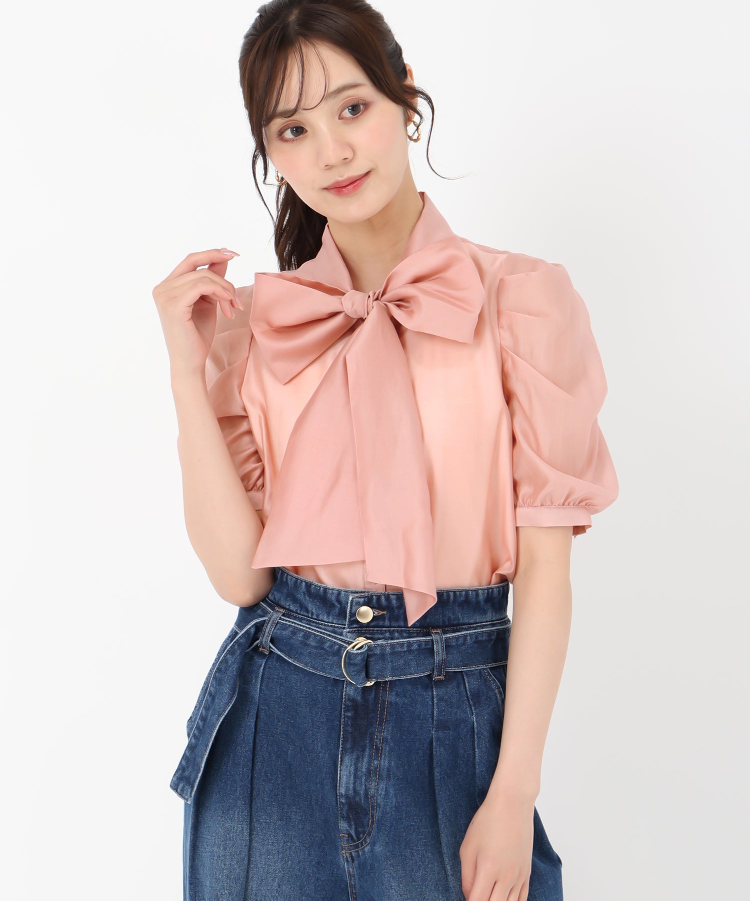 JUNONLINE ファッション 未使用級✨マックスマーラ シアーボウタイ