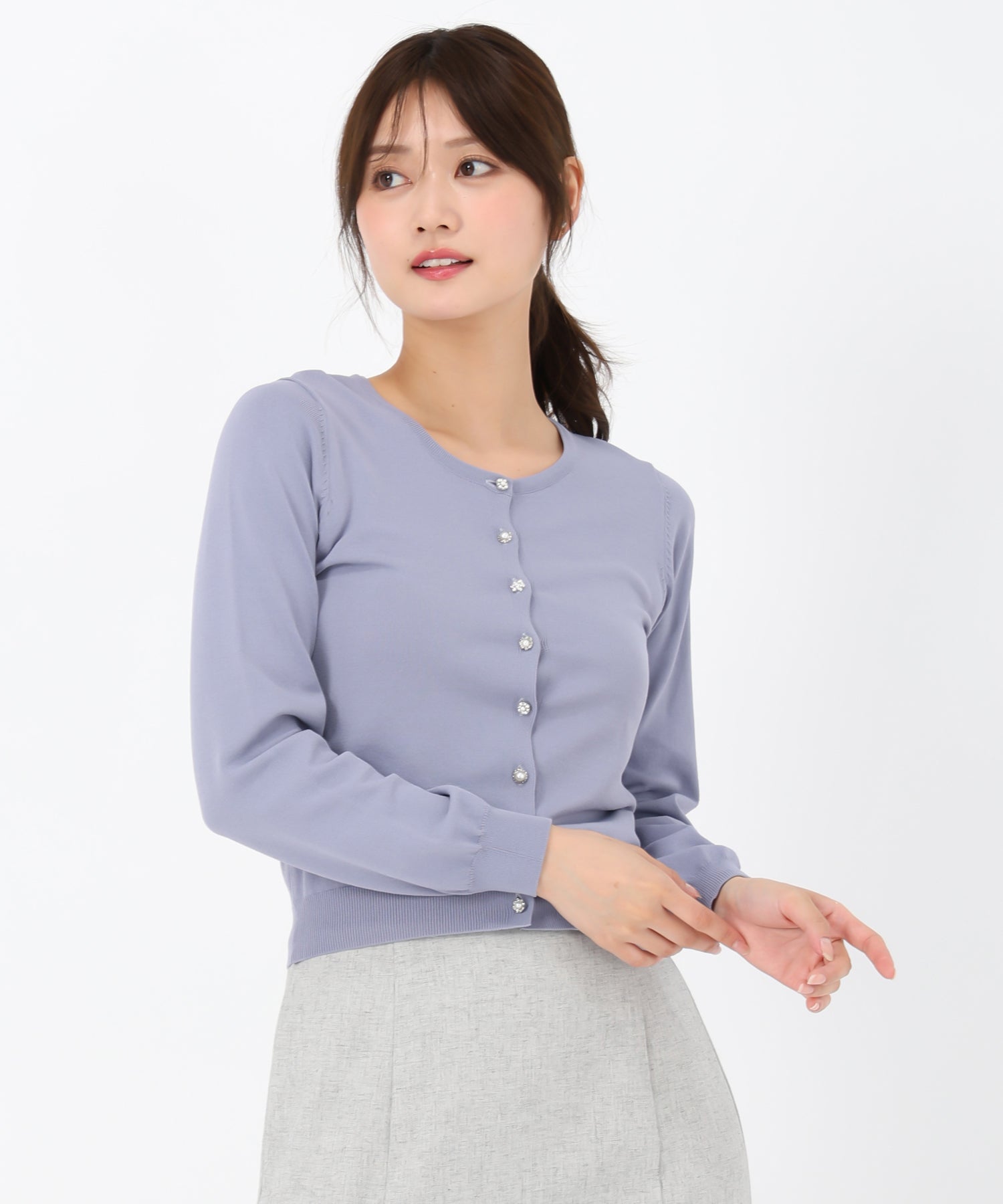 ベーシックビジュー釦カーディガン/MM428406 – MISCH MASCH|31