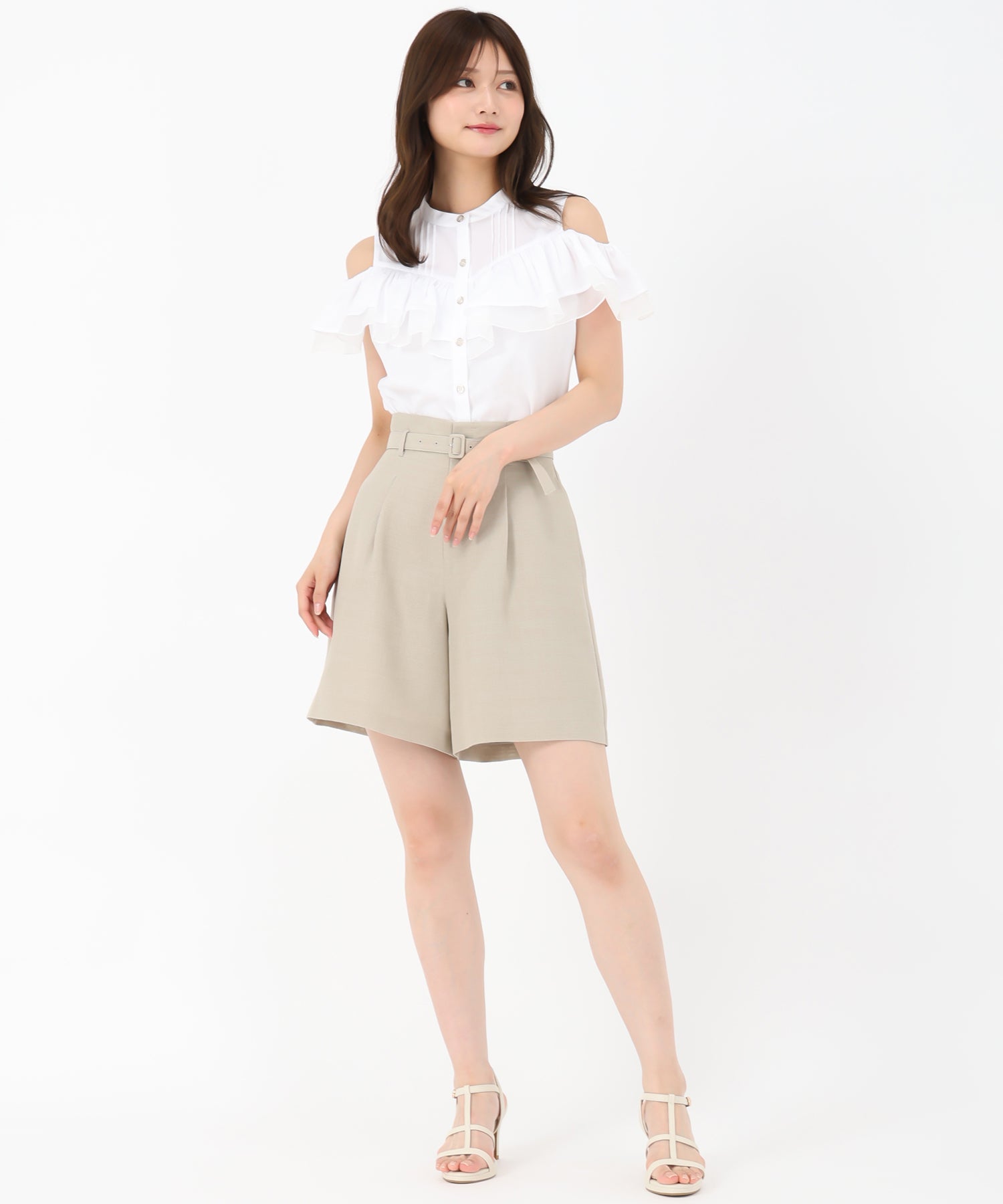 ジマーマン Zimmer mann 花柄リネンショートパンツ ベージュ 麻調メッシュショートパンツ/MM527302 – MISCH MASCH|31 Sons de