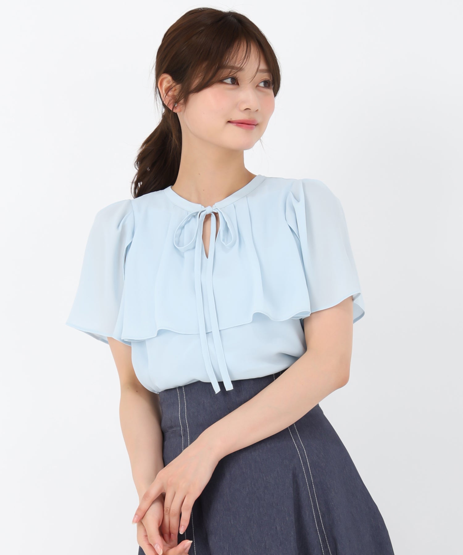 ケープボウタイブラウス/MM528116 – MISCH MASCH|31 Sons de mode