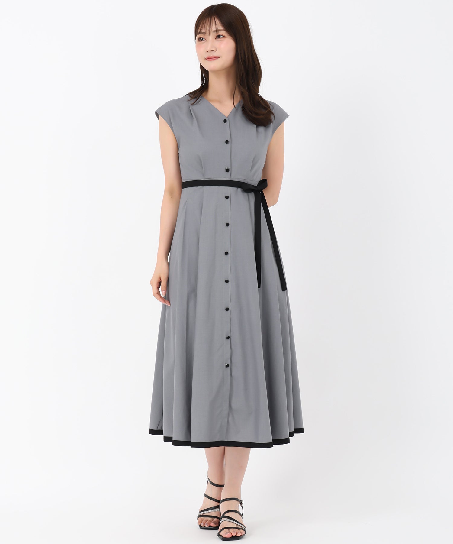 配色フレンチスリーブワンピース/MM537411 – MISCH MASCH|31