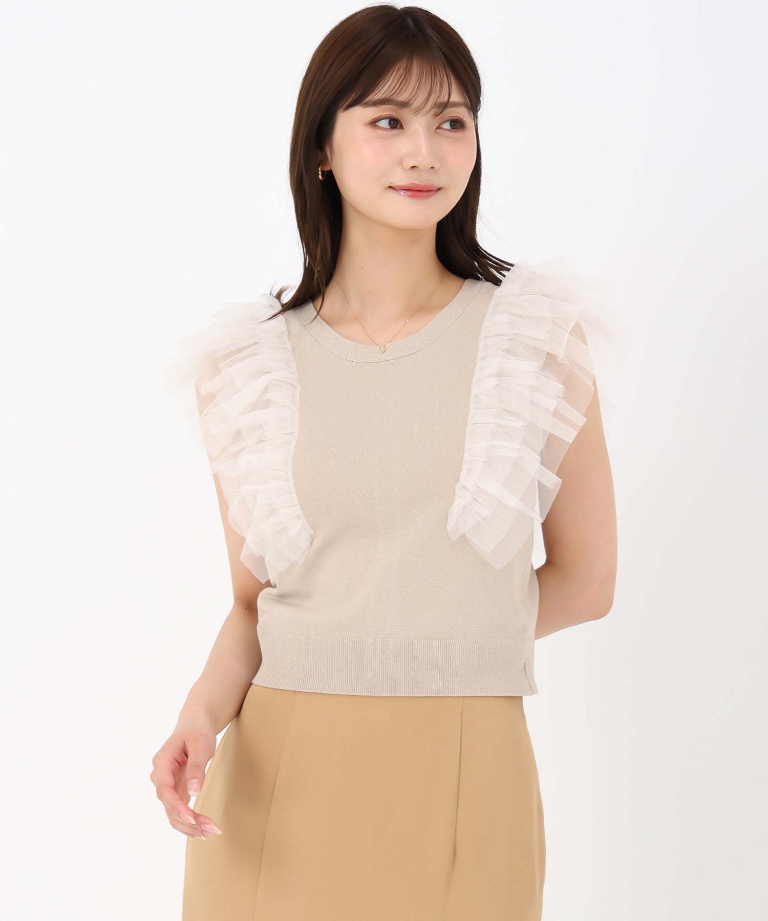 フリルチュール2wayニット/MM538303 – MISCH MASCH|31 Sons de mode