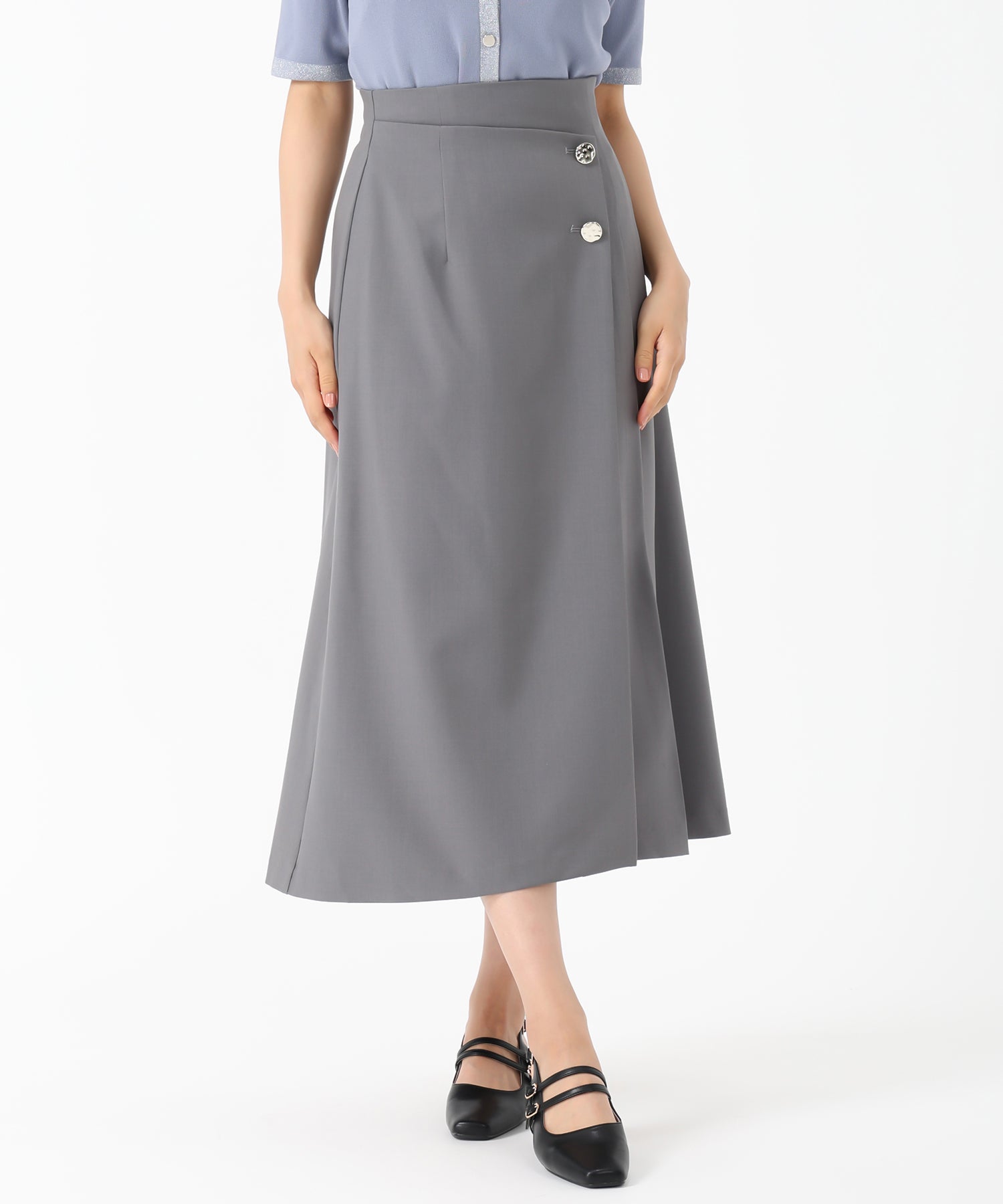 ラップ風Aラインタックスカート/MM537204 – MISCH MASCH|31 Sons de mode