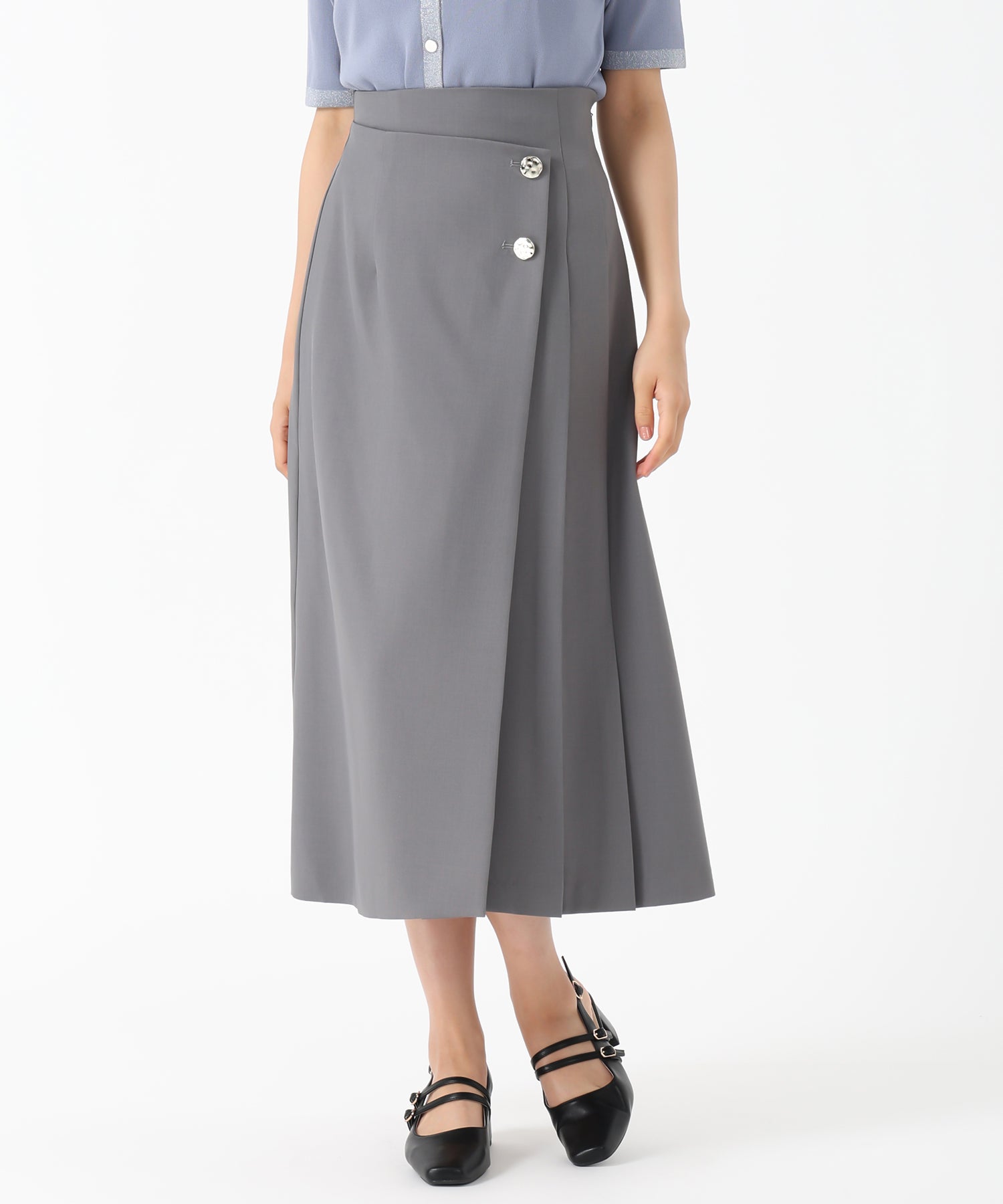 ラップ風Aラインタックスカート/MM537204 – MISCH MASCH|31 Sons de mode