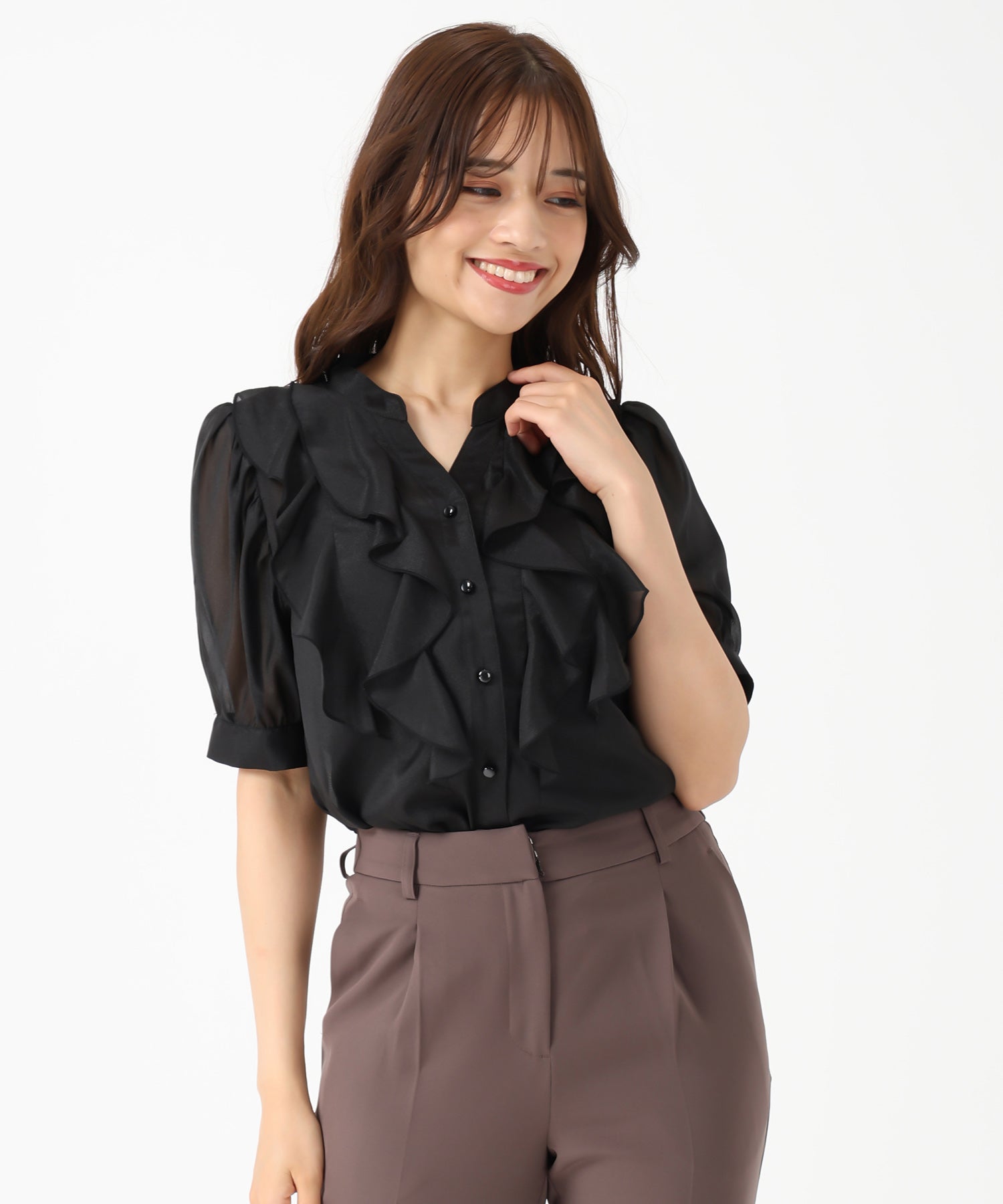 ラッフルシアーブラウス/MM528107 – MISCH MASCH|31 Sons de mode