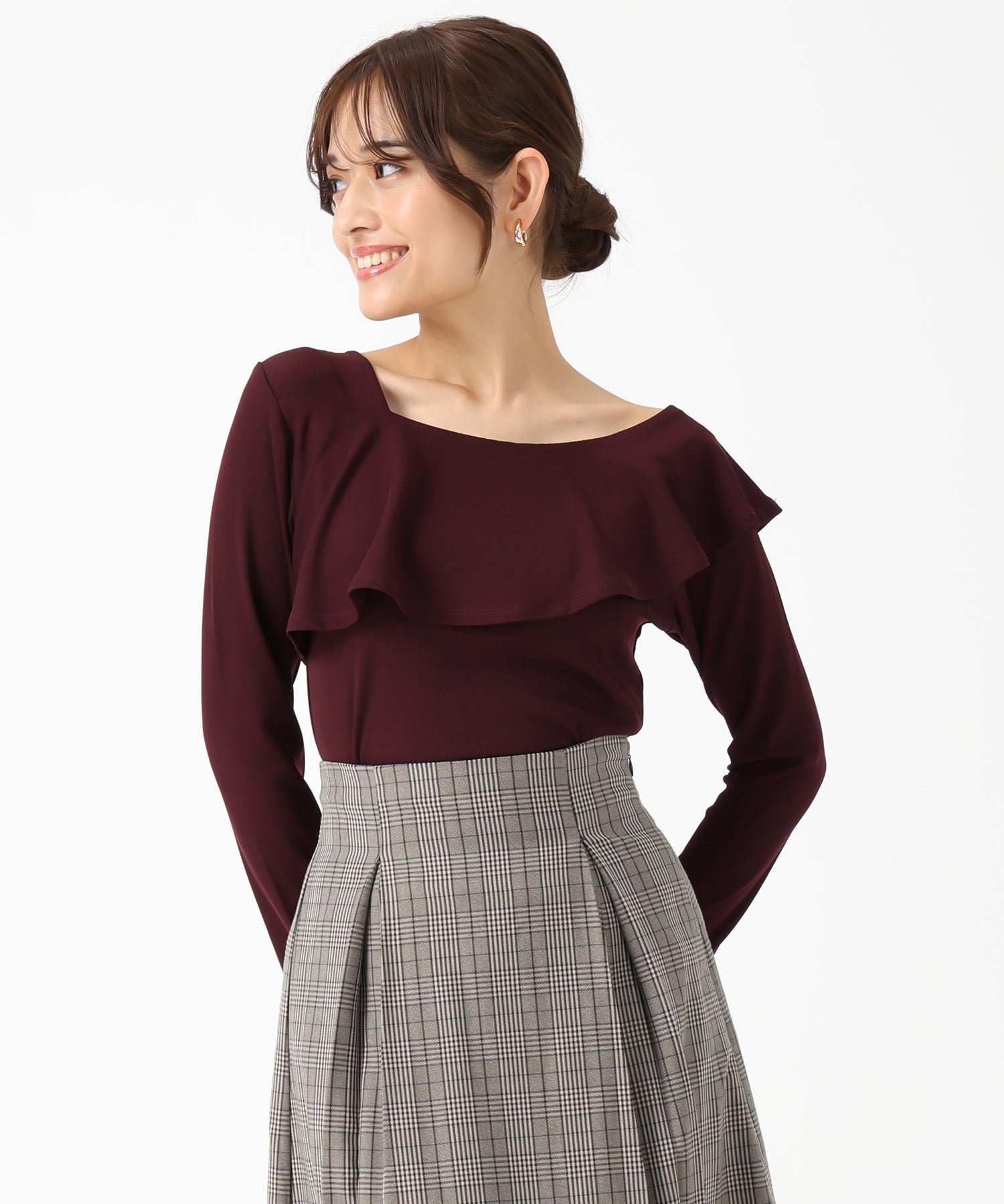 作家migu様　mitsuami様　ぐりっこ服　フリルブラウスとサロペット SEASONZ スイートロリータ 丸襟 フリル ブラウス レトロ