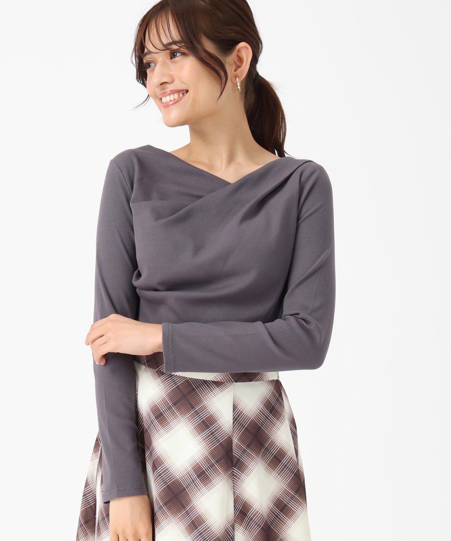 マチャット　machatt メッシュパフトップス　新品未使用 WEB限定 ドレープカットトップス/MM558202 – MISCH MASCH|31