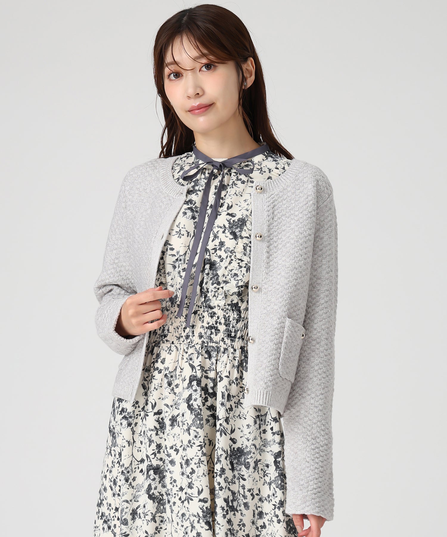 ツイード編みニットジャケット/MM548502 – MISCH MASCH|31 Sons de mode