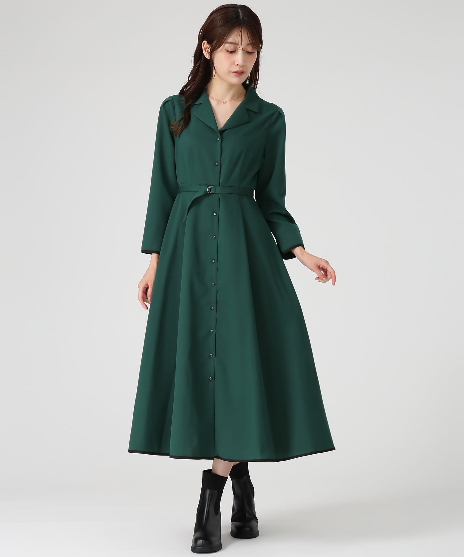 テーラー襟配色ワンピース/MM547415 – MISCH MASCH|31 Sons de mode