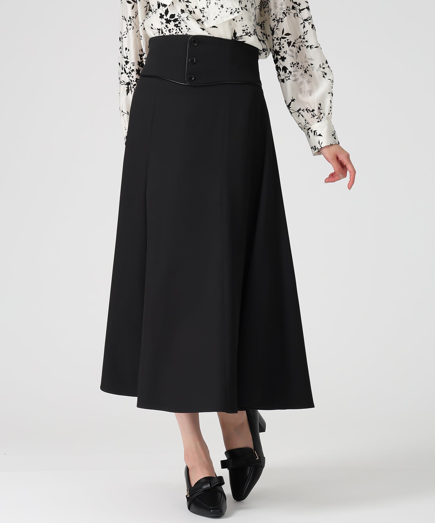 パイピングコルセットベルトAラインスカート/MM547211 – MISCH MASCH