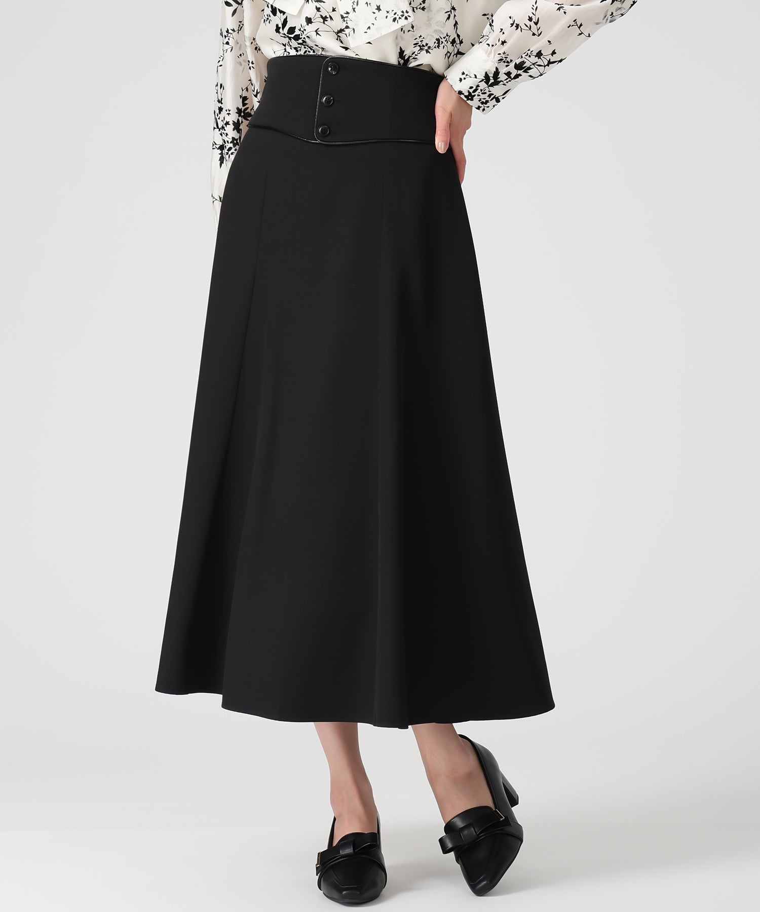 パイピングコルセットベルトAラインスカート/MM547211 – MISCH MASCH