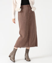 画像をギャラリービューアに読み込む, ラメツイードフリンジタイトスカート/MM547212 18
