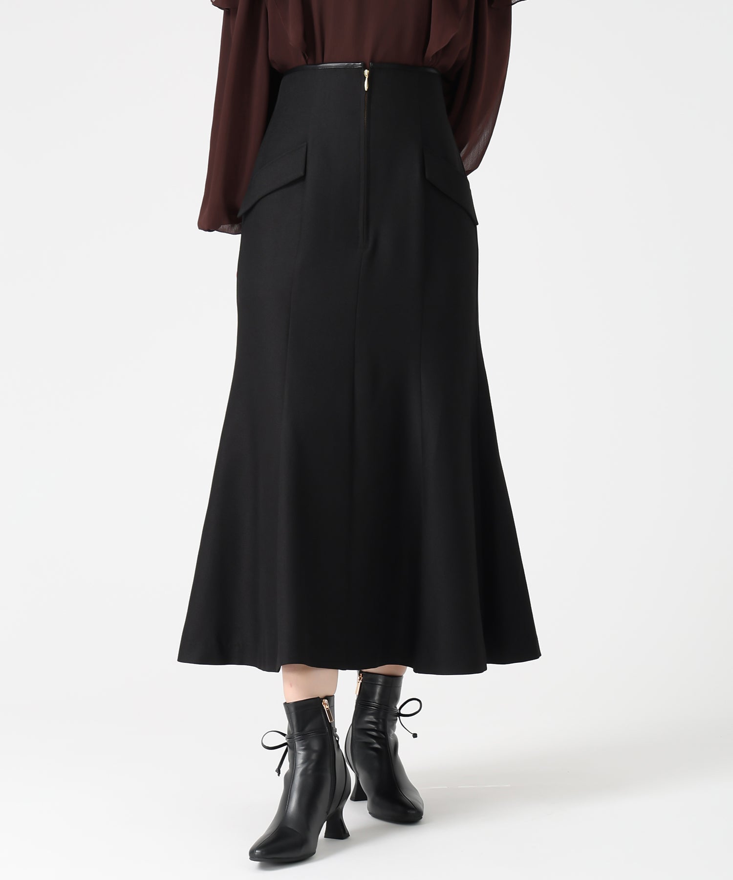 フロントジップマーメイドスカート/MM547216 – MISCH MASCH|31 Sons de