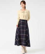 画像をギャラリービューアに読み込む, ロービングチェックAラインミディスカート/MM547215 8
