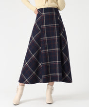 画像をギャラリービューアに読み込む, ロービングチェックAラインミディスカート/MM547215 11
