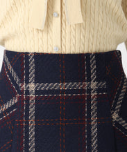 画像をギャラリービューアに読み込む, ロービングチェックAラインミディスカート/MM547215 3

