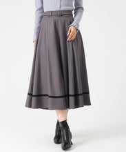 画像をギャラリービューアに読み込む, 裾配色フレアスカート/MM547218 18
