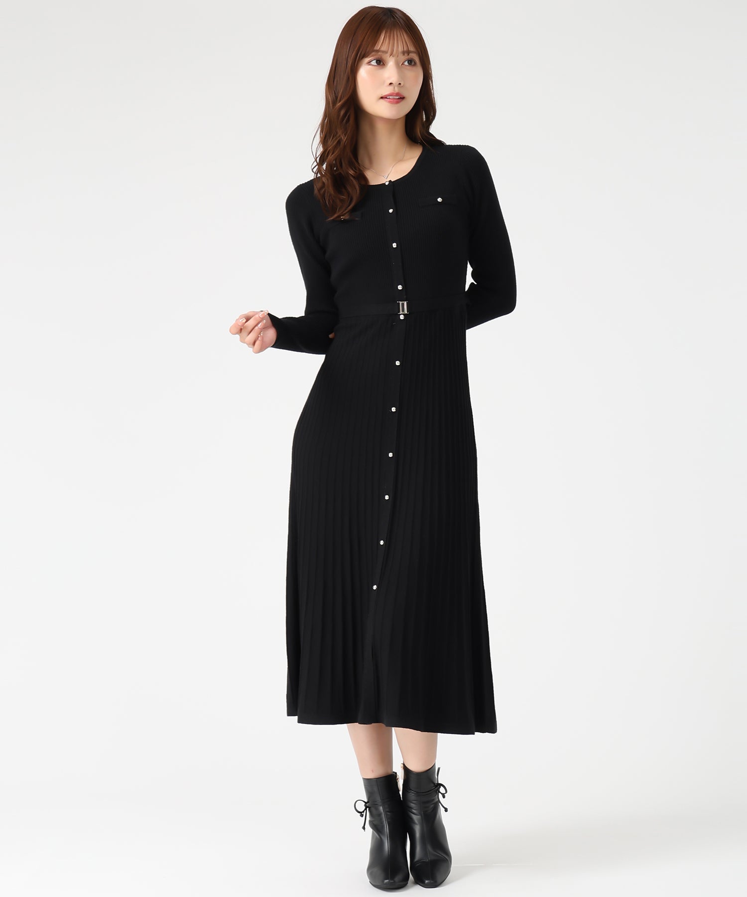 ラメ配色ニットワンピース/MM547404 – MISCH MASCH|31 Sons de mode