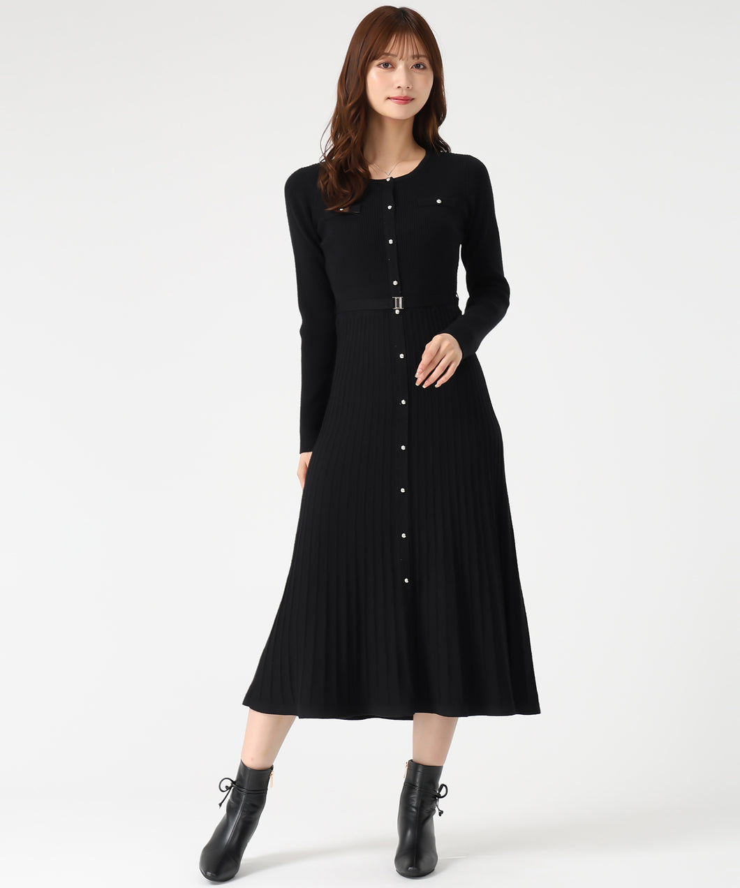 ラメ配色ニットワンピース/MM547404 – MISCH MASCH|31 Sons de mode