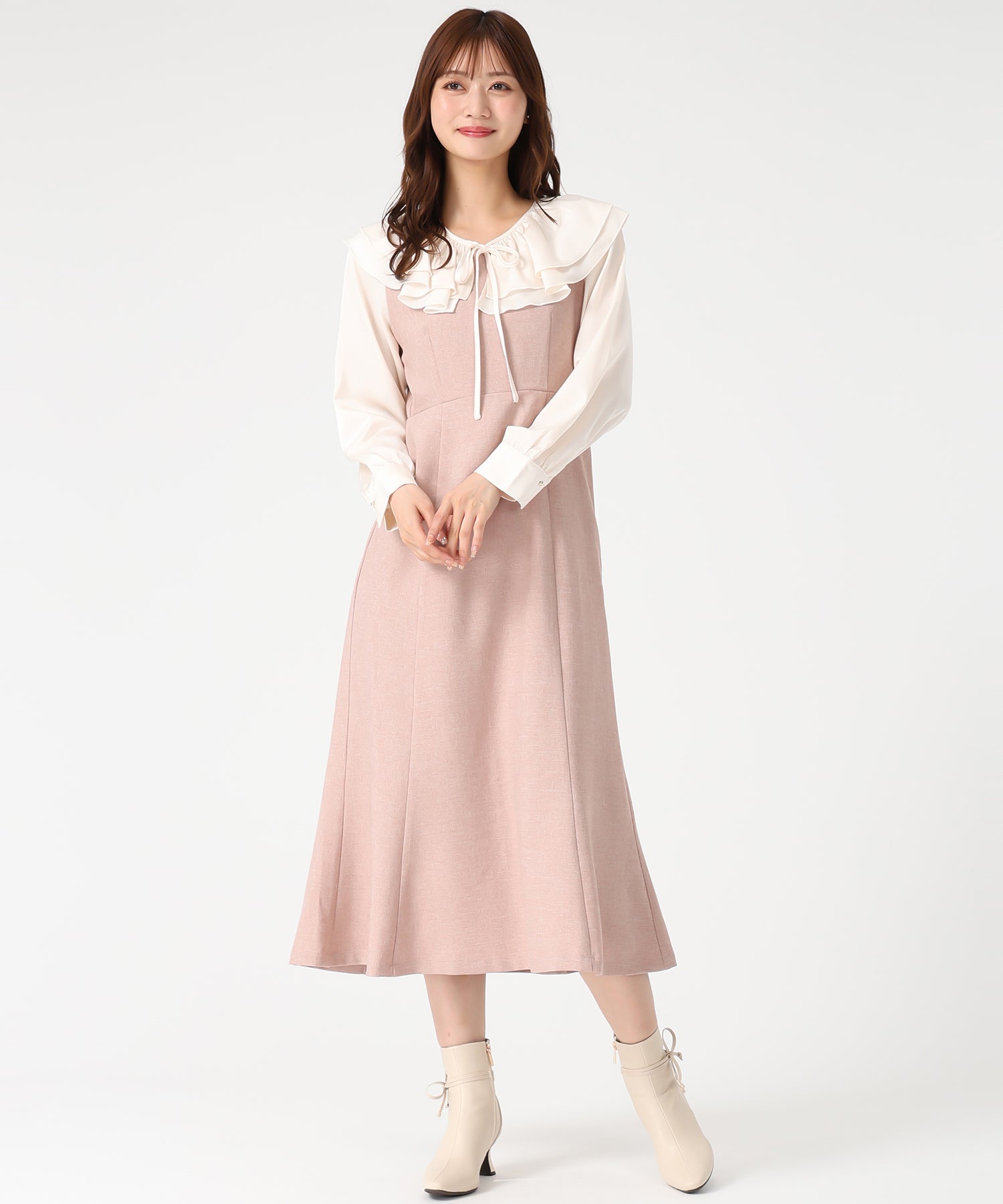 ワンピース Mayu フリルカラーマーメイドワンピース/MM547411 – MISCH MASCH|31 Sons de