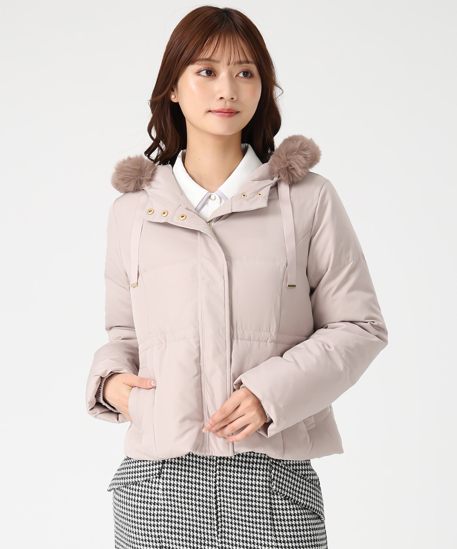 グログランリボンフードショートダウン/MM548601 – MISCH MASCH|31