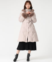 画像をギャラリービューアに読み込む, スタンドネックフードロングダウン/MM548602 12
