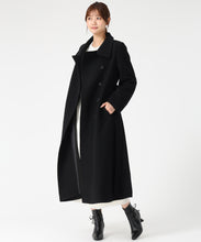 画像をギャラリービューアに読み込む, ブローチ付きスタンドカラー3wayコート/MM548606 11
