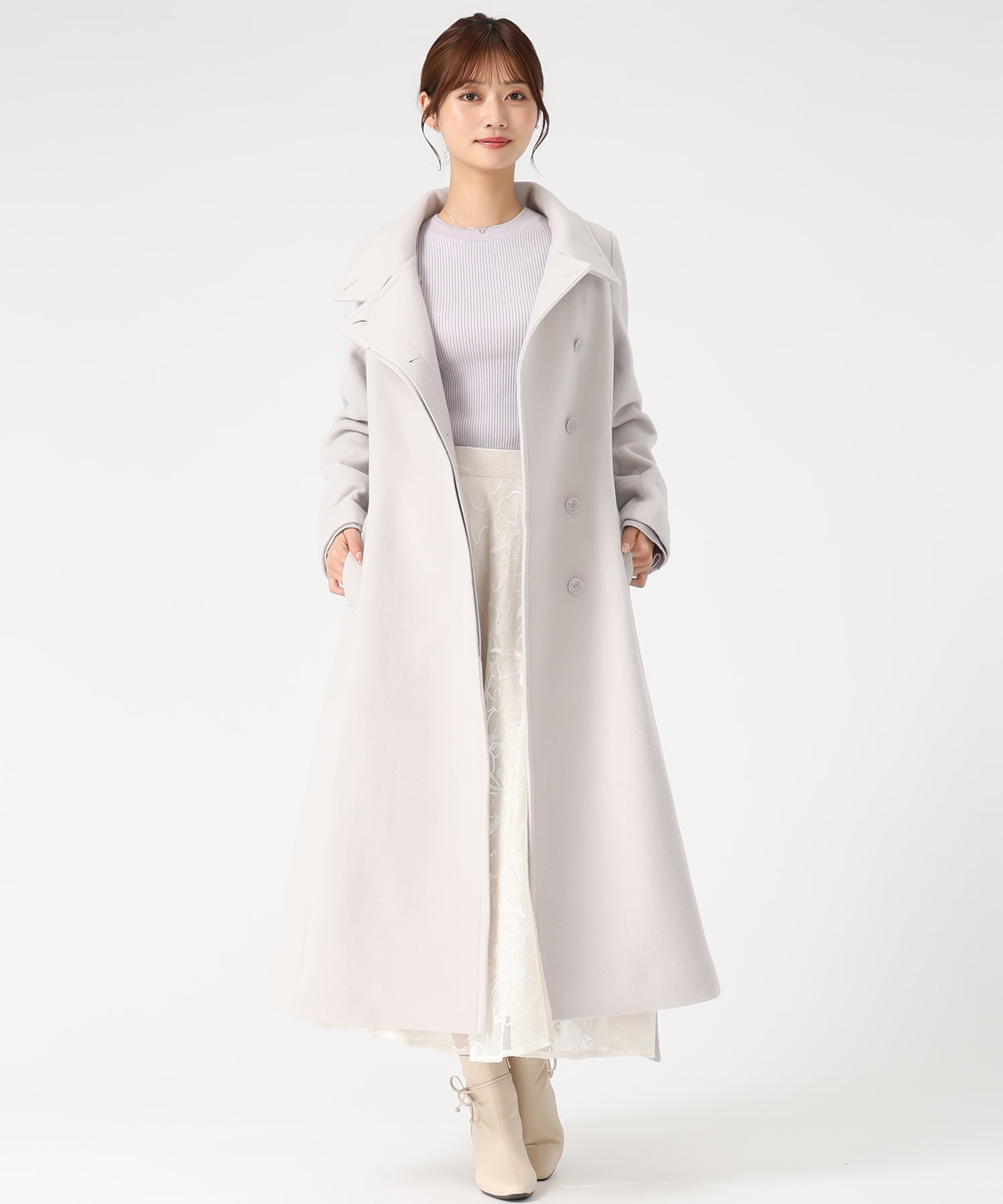 ブローチ付きスタンドカラー3wayコート/MM548606 – MISCH MASCH|31