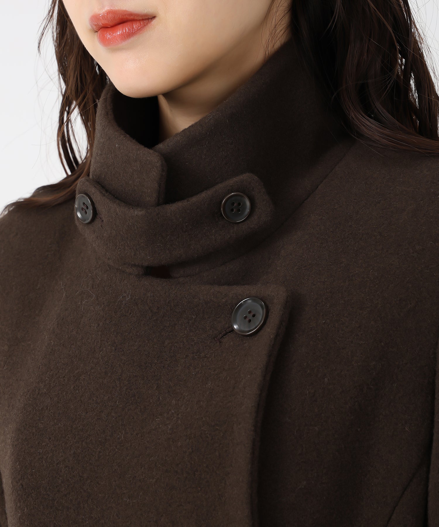 スタンドカラーロングコート/TT548605 – MISCH MASCH|31 Sons de mode