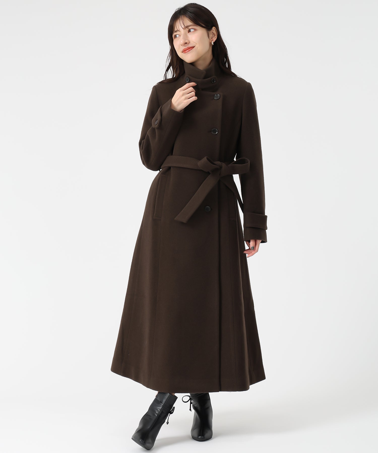 スタンドカラーロングコート/TT548605 – MISCH MASCH|31 Sons de mode