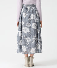 画像をギャラリービューアに読み込む, 水彩フラワーカットジャガードスカート/MM547213 2
