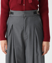 画像をギャラリービューアに読み込む, サイドベルト付きワイドパンツ/MM547301 3
