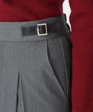 画像をギャラリービューアに読み込む, サイドベルト付きワイドパンツ/MM547301 5
