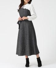 画像をギャラリービューアに読み込む, ビスチェ風ツイードドッキングワンピース/MM547421 15
