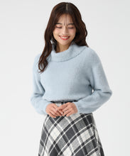 画像をギャラリービューアに読み込む, シャギーオフタートルニット/MM548310 11
