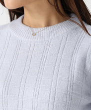 画像をギャラリービューアに読み込む, フラッフィーチェック柄ニット/MM548321 3
