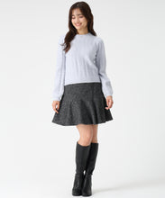 画像をギャラリービューアに読み込む, フラッフィーチェック柄ニット/MM548321 9
