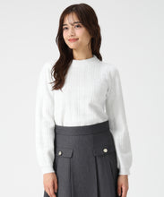 画像をギャラリービューアに読み込む, フラッフィーチェック柄ニット/MM548321 13
