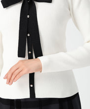 画像をギャラリービューアに読み込む, ラメ配色ボウタイニット/MM548322 6
