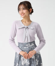 画像をギャラリービューアに読み込む, ラメ配色ボウタイニット/MM548322 13
