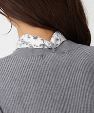 画像をギャラリービューアに読み込む, スカーフ付きリブニット/MM548324 4
