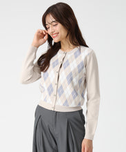 画像をギャラリービューアに読み込む, アーガイルカーディガン/MM548408 11
