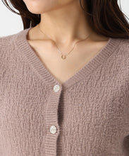 画像をギャラリービューアに読み込む, ぽこぽこVネックペプラムラメカーディガン/MM548409 3
