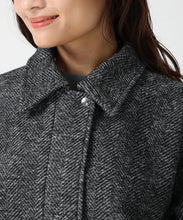 画像をギャラリービューアに読み込む, ヘリンボーン柄ステンカラージャケット/MM548609 3
